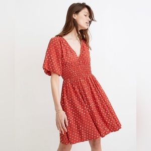 Madewell Sophia Mini Dress in Bandana Flower